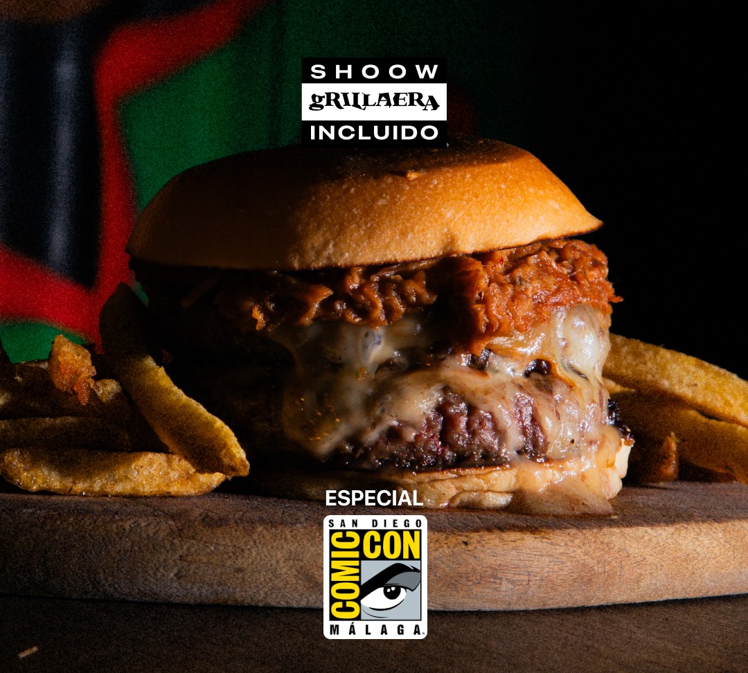 Homer S. Pan Brioche, queso cheddar y bacon crujiente culminado con un huevo a la plancha listo para explotar.