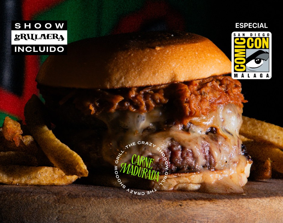 Arnold S, burger especial Comic-Con Malaga